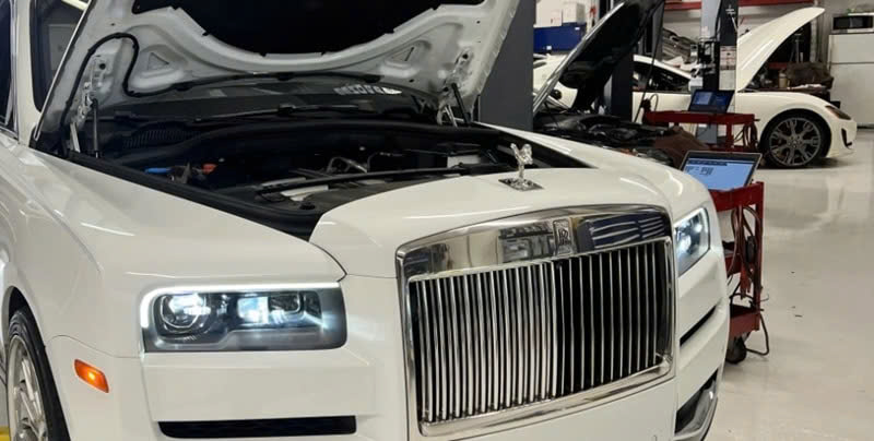 gara sửa chữa rolls royce