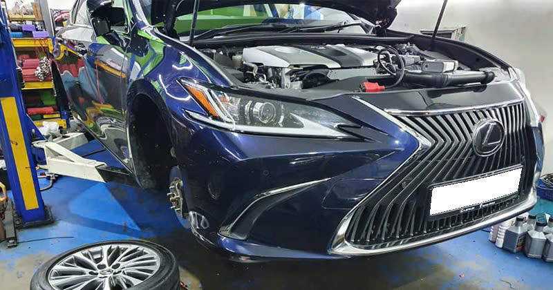 gara chuyên sửa chữa lexus