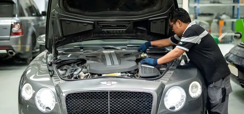 gara chuyên sửa chữa bentley